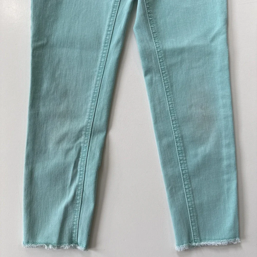 Justice Girls Green Camouflage Pull‎ On Jegging Pants Size 10 With Pockets